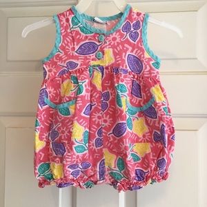 Vintage Sunsuit Size 12m